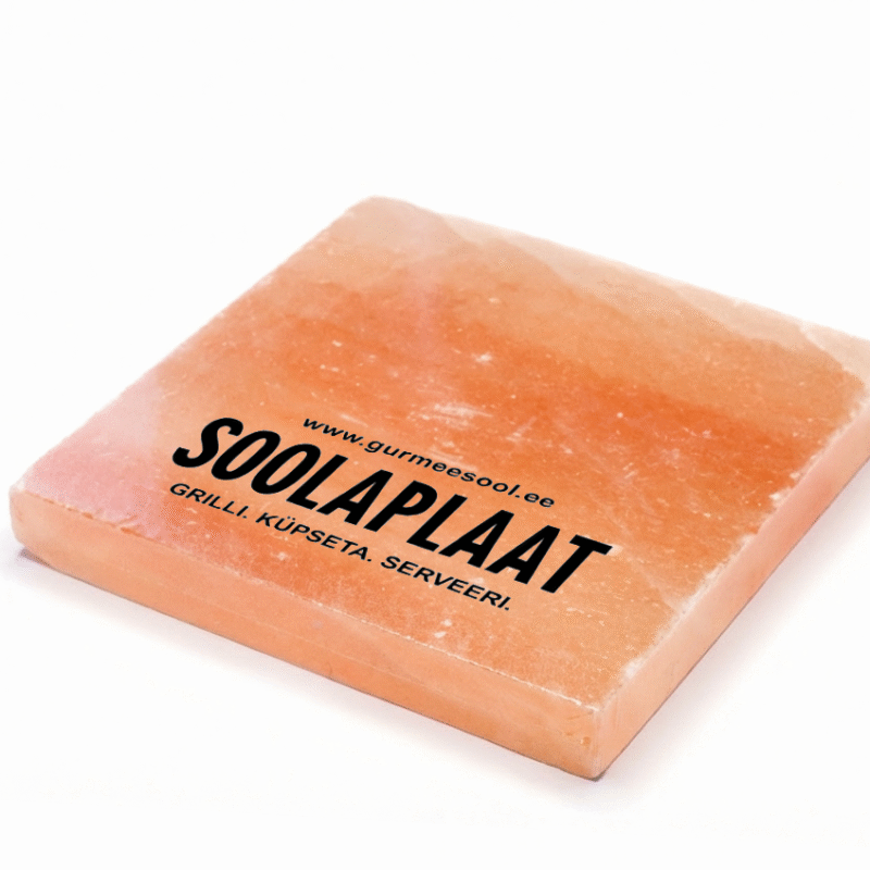 Soolaplaat | 20x20x2.5cm | Grillimiseks ja toidu serveerimiseks