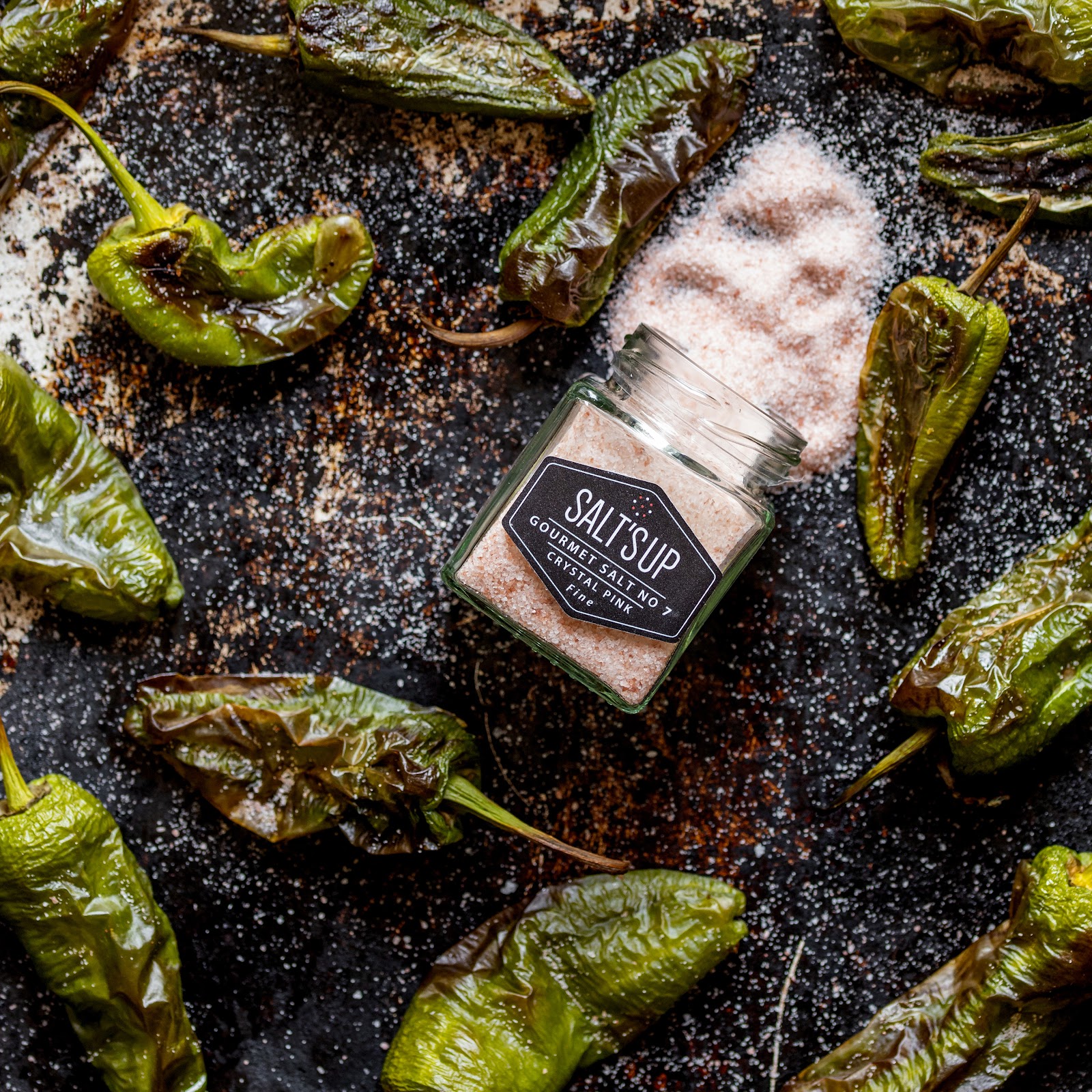 Himaalaja sool Crystal Pink Fine Nr 7 gurmeesool pipradega